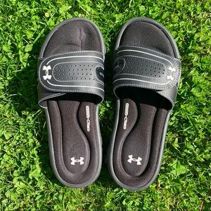 Women Under Armor US Ignite VII Slides Size 8